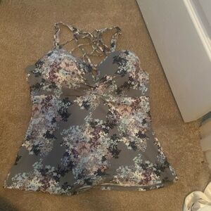 Ambrielle Floral Swim Tank